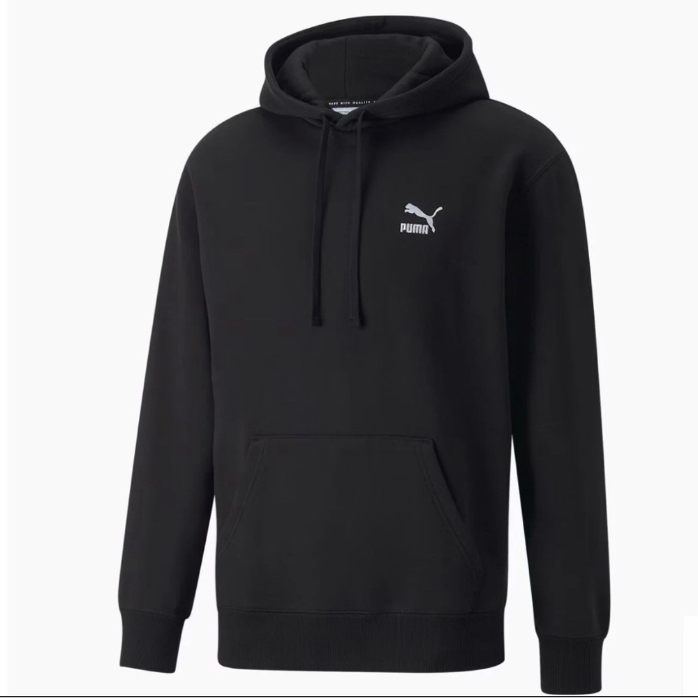 Puma Men's Classic Black Hoodie